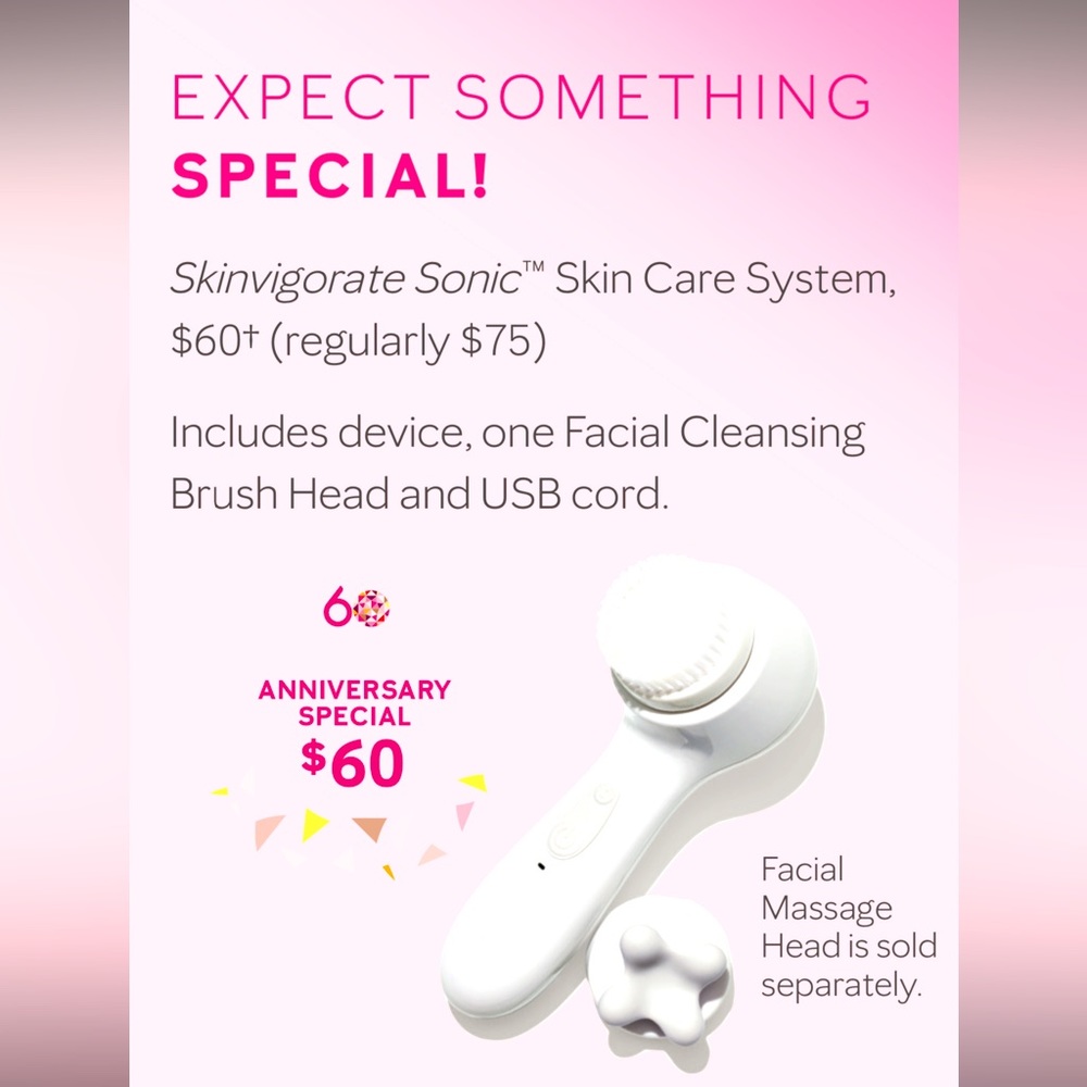 Mary Kay Skinvigorate Sonic™ Skin Care System. NWT.
